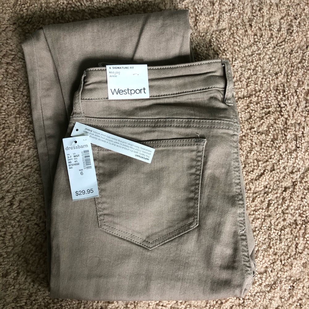 WESTPORT MID RISE ANKLE PANT